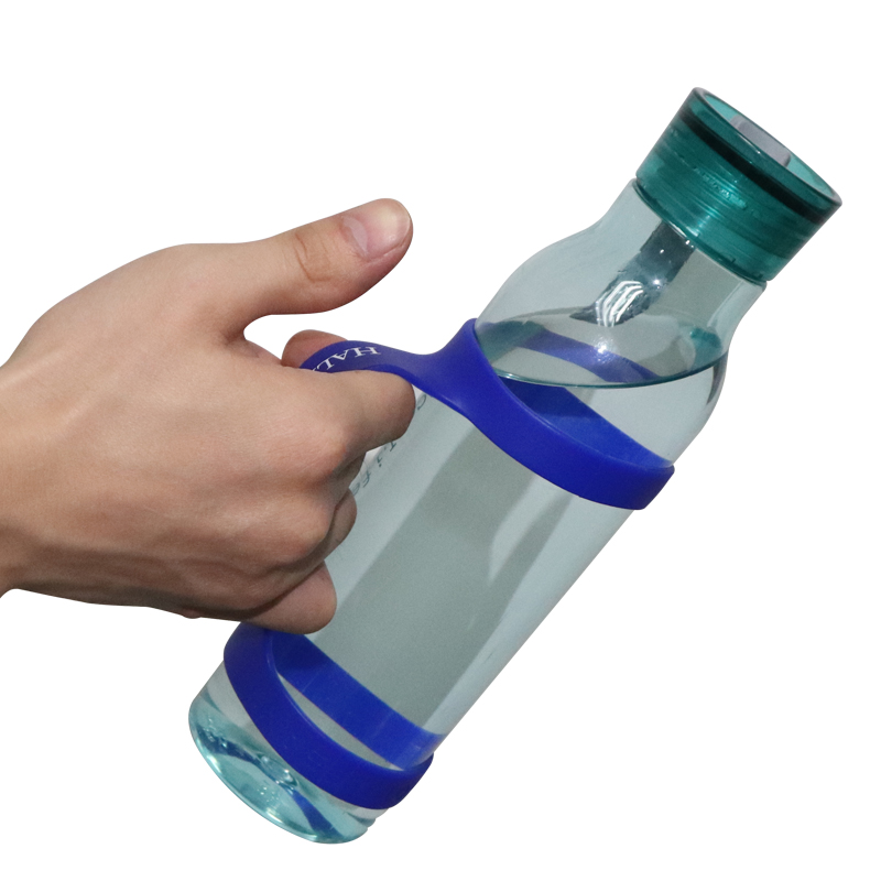 便攜式水瓶帶，硅膠水杯保護帶廠家定制